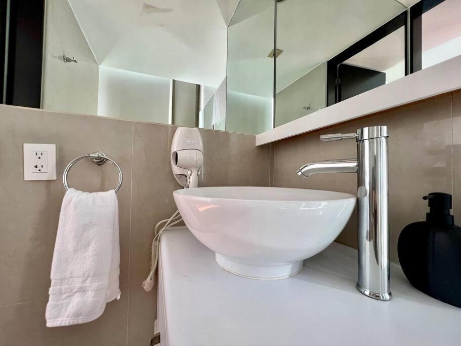 Downtown View, Ac, Getaway Flat 1511 Mexiko-Stadt